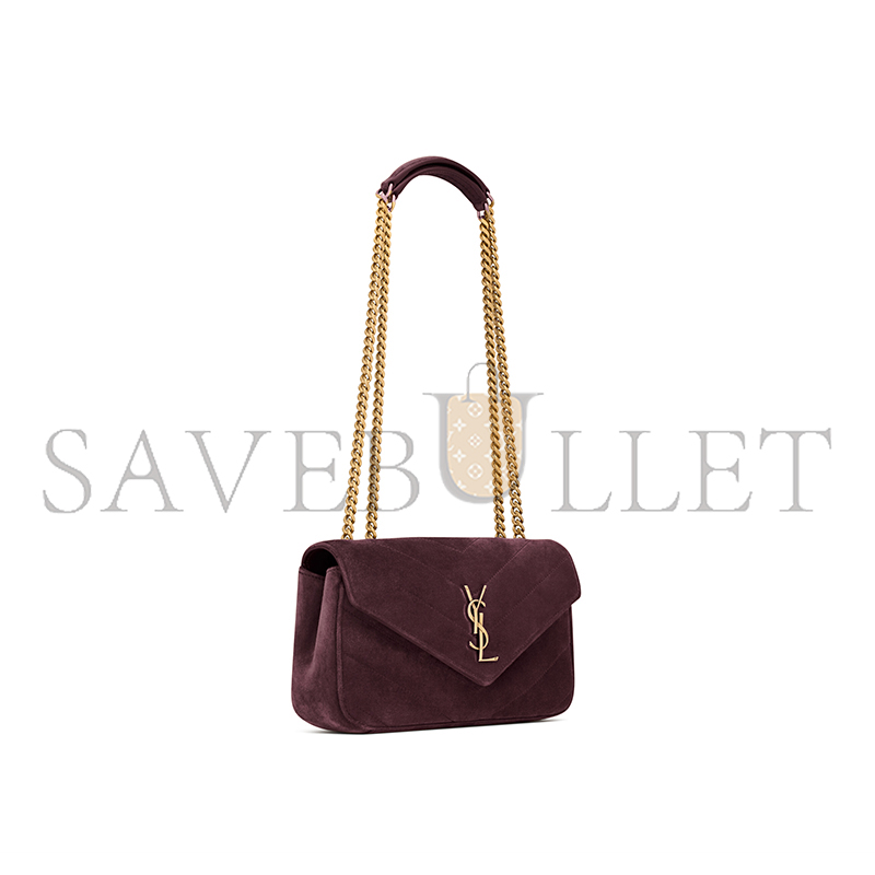 Y51 LOULOU SMALL IN MATELASSÉ SUEDE 801437AAEY66766 (24*14*6cm)